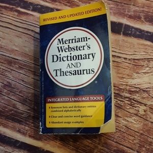 Merriam Websters dictionary & thesaurus 2014